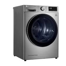 LG 9 Kg Tumble Front Load Dual Dryer, LED Display Dual Inverter Heat Pump Eco Hybrid Color Silver Model – RH90V9PV8N